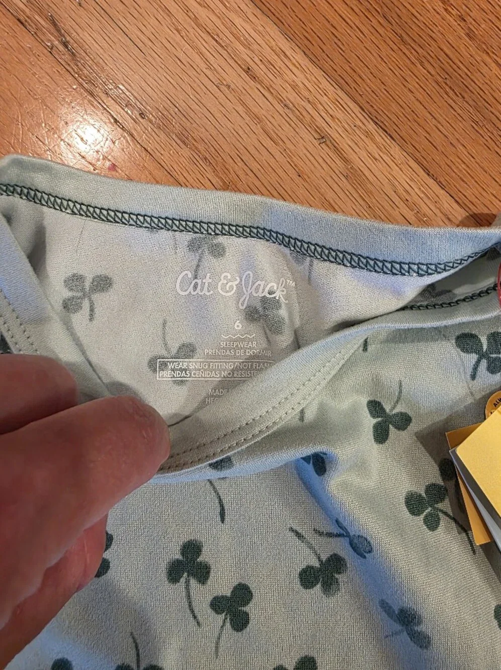 Cat & Jack St Pattys Day Pajamas